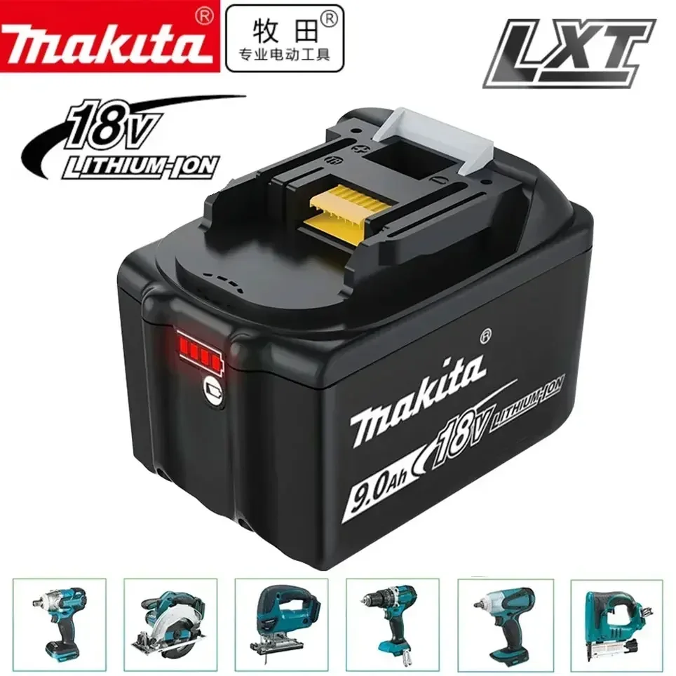 NEW Makita 18V 9AH 9000mAh Battery Rechargeable Li-ion Lithium-ion Batteries Charger for BL1860B BL1850 BL1830 BL1815 LXT400
NEW Makita 18V 9AH 9000mAh Battery Rechargeable Li-ion Lithium-ion Batteries Charger for BL1860B BL1850 BL1830 BL1815 LXT400