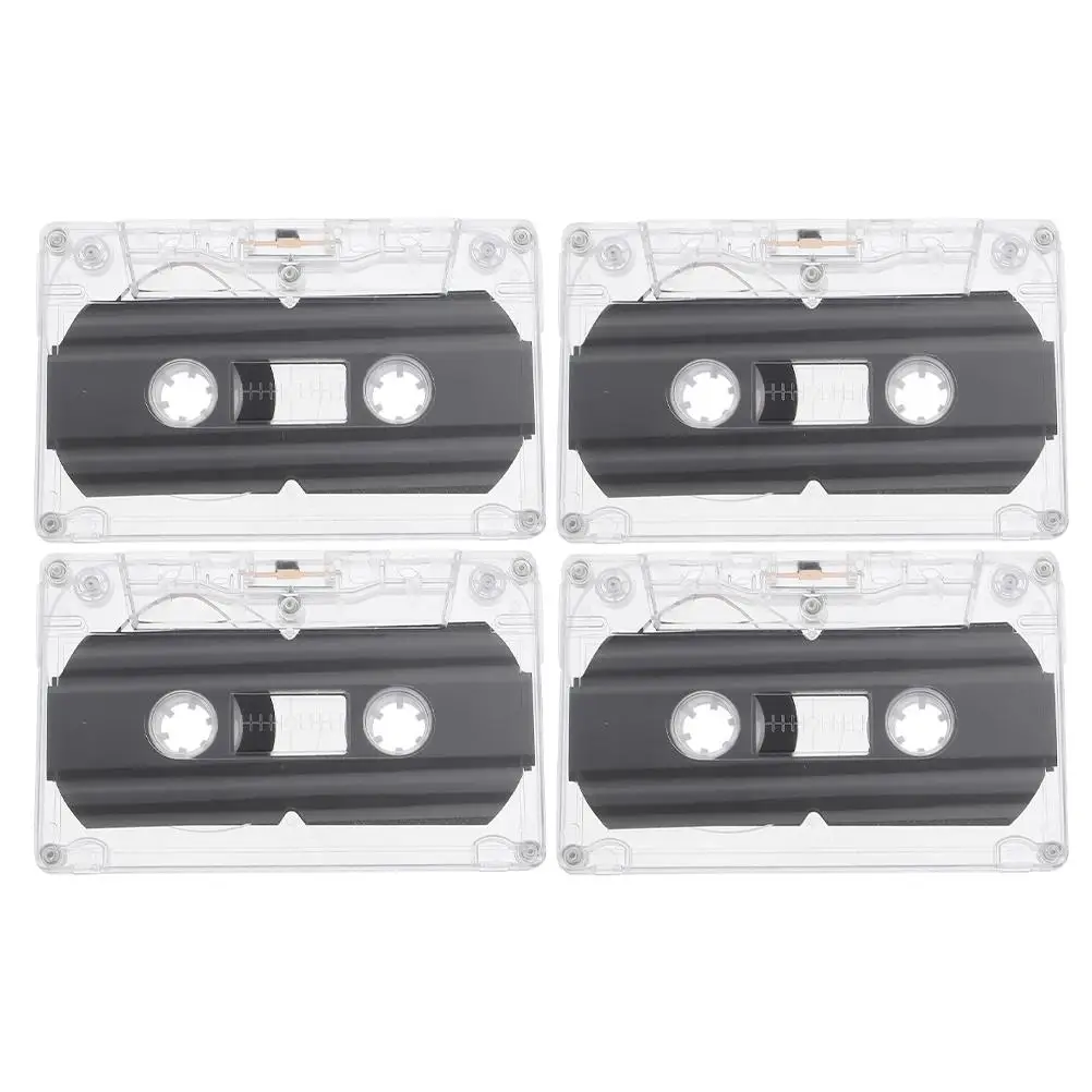 4pcs Blank Cassette Tapes 30-minute Recordable High Transparency Empty Gifts for DIY Parties Teaching
4pcs Blank Cassette Tapes 30-minute Recordable High Transparency Empty Gifts for DIY Parties Teaching