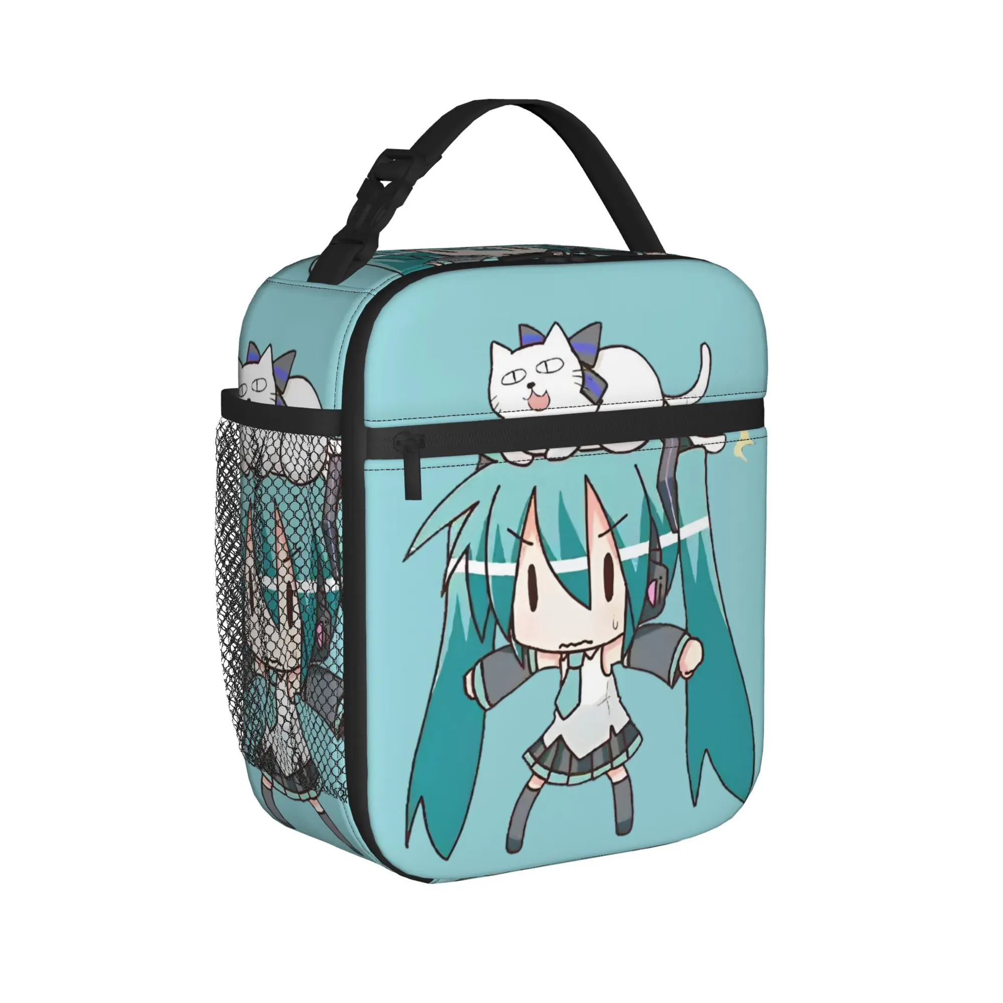 Hatsune Miku Insulated Lunch Bag Large Anime Lunch Container Cooler Bag Tote Lunch Box School Picnic Men Women
Hatsune Miku Insulated Lunch Bag Large Anime Lunch Container Cooler Bag Tote Lunch Box School Picnic Men Women