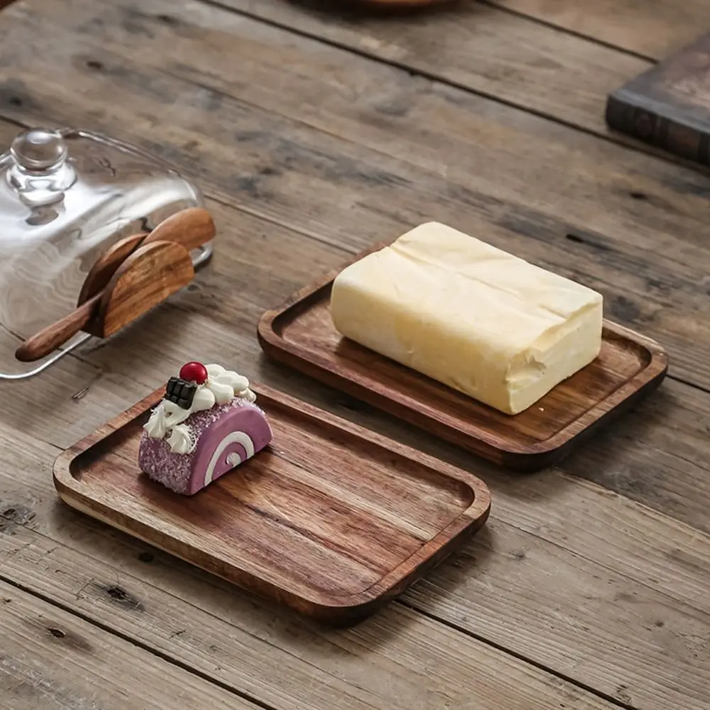 Multi-Function Wooden Butter Box Exquisite with Glass Dust Cover Cheese Fresh-keeping Box Reusable Fruit Plate Food
Multi-Function Wooden Butter Box Exquisite with Glass Dust Cover Cheese Fresh-keeping Box Reusable Fruit Plate Food