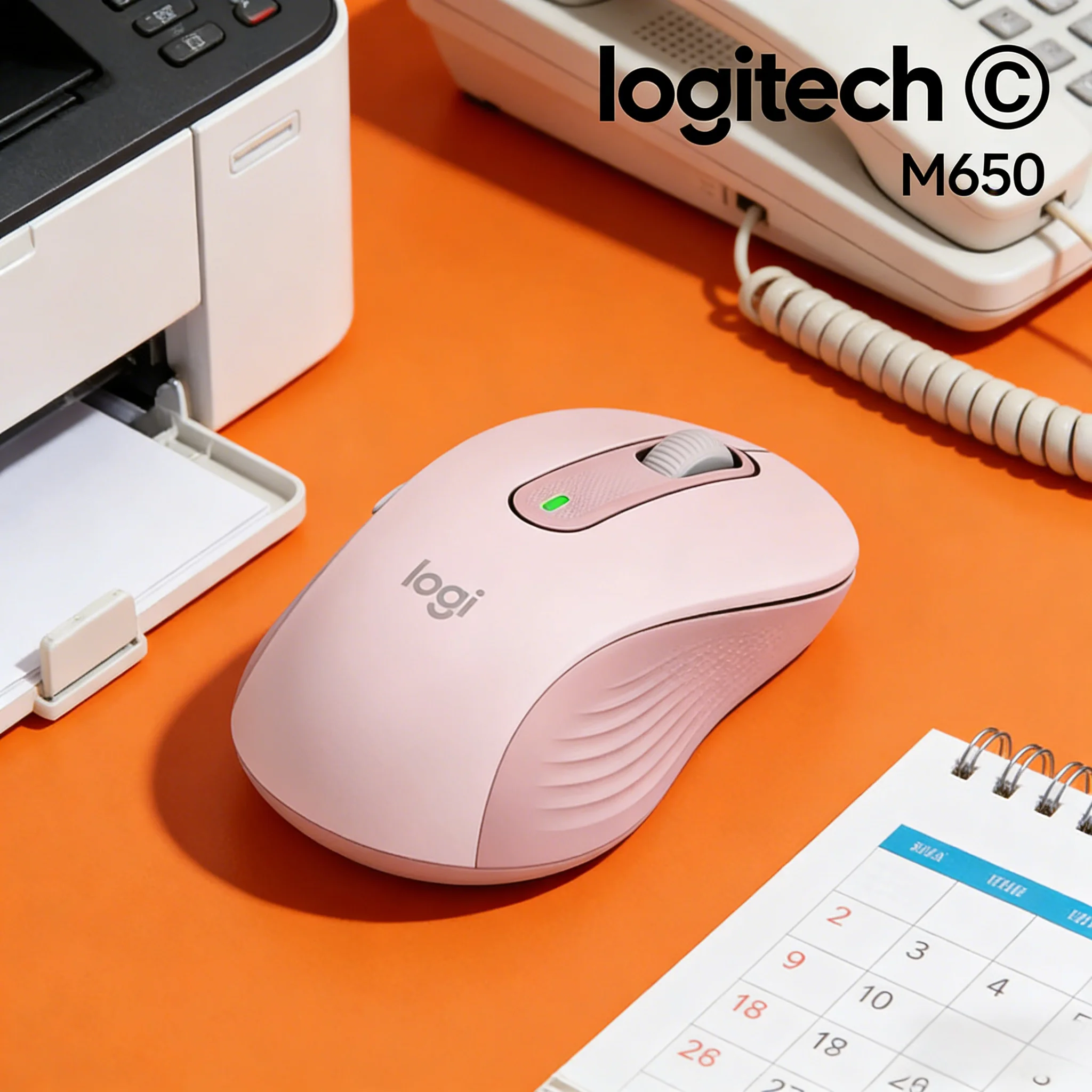 M650 /M650L 2000DPI Tracking Mouse SmartWheel Fast Scroll Medium-Small Hand Friendly