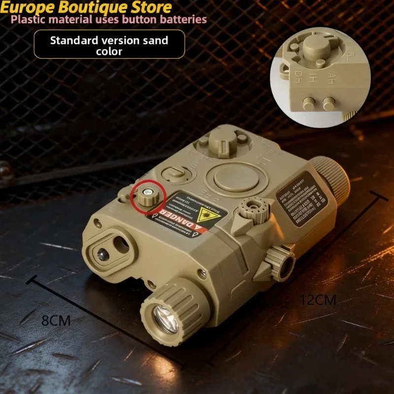 Многофункциональный лазерный фонарь PEQ15: НОВИНКА, совместим с 20-мм планкой, для игрушечных страйкбольных пистолетов, охоты, игр CS【2026 НОВИНКА】
Многофункциональный лазерный фонарь PEQ15: НОВИНКА, совместим с 20-мм планкой, для игрушечных страйкбольных пистолетов, охоты, игр CS【2026 НОВИНКА】