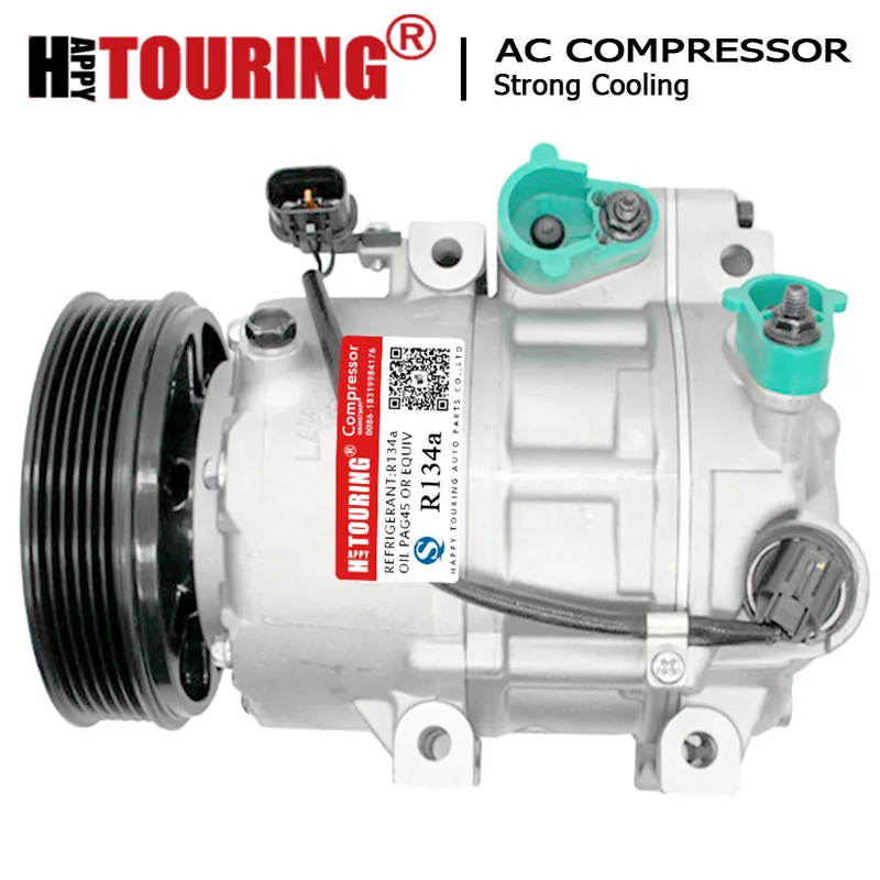 AC Air Conditioner Compressor For Kia Sportage Hyundai IX35 TUCSON 2010 2011 2012 2013 2014 2015 977012Y500 97701-2Y500 VS14
AC Air Conditioner Compressor For Kia Sportage Hyundai IX35 TUCSON 2010 2011 2012 2013 2014 2015 977012Y500 97701-2Y500 VS14