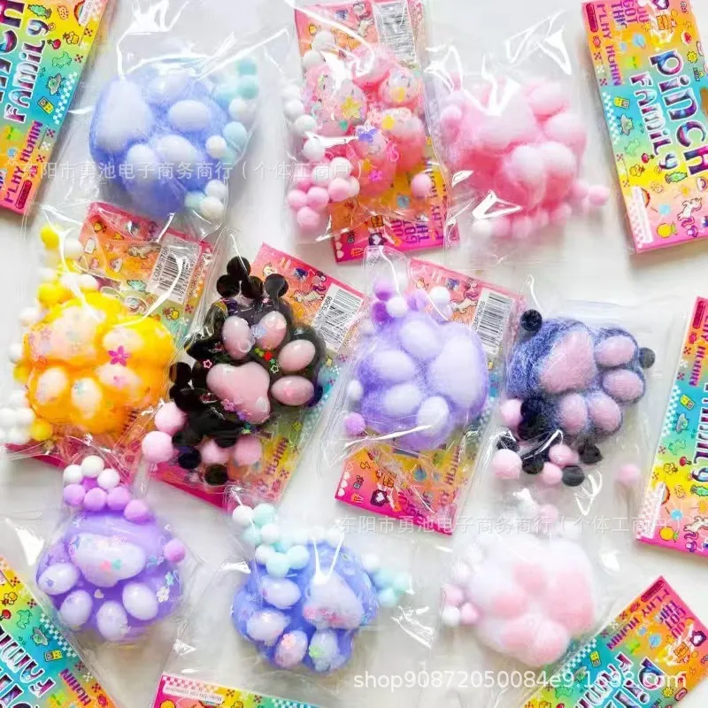 Cross-border explosion plush cat claws pinch music super soft TPR sludge slow rebound feel decompression vent toy wholesale
Cross-border explosion plush cat claws pinch music super soft TPR sludge slow rebound feel decompression vent toy wholesale