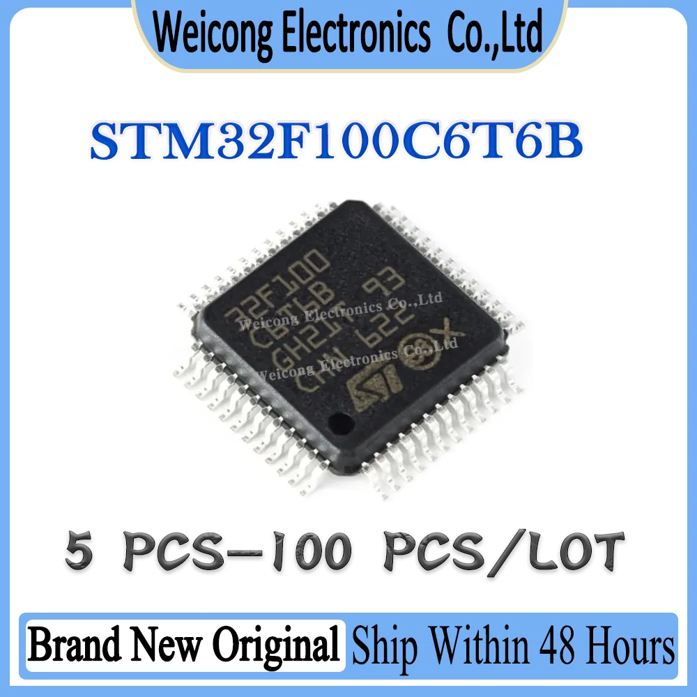 STM32F100 STM32F100C6T6B STM32F100C6T6 STM32F100C6T STM32F100C6 STM32F100C STM32F STM32 STM IC MCU Chip LQFP-48
STM32F100 STM32F100C6T6B STM32F100C6T6 STM32F100C6T STM32F100C6 STM32F100C STM32F STM32 STM IC MCU Chip LQFP-48