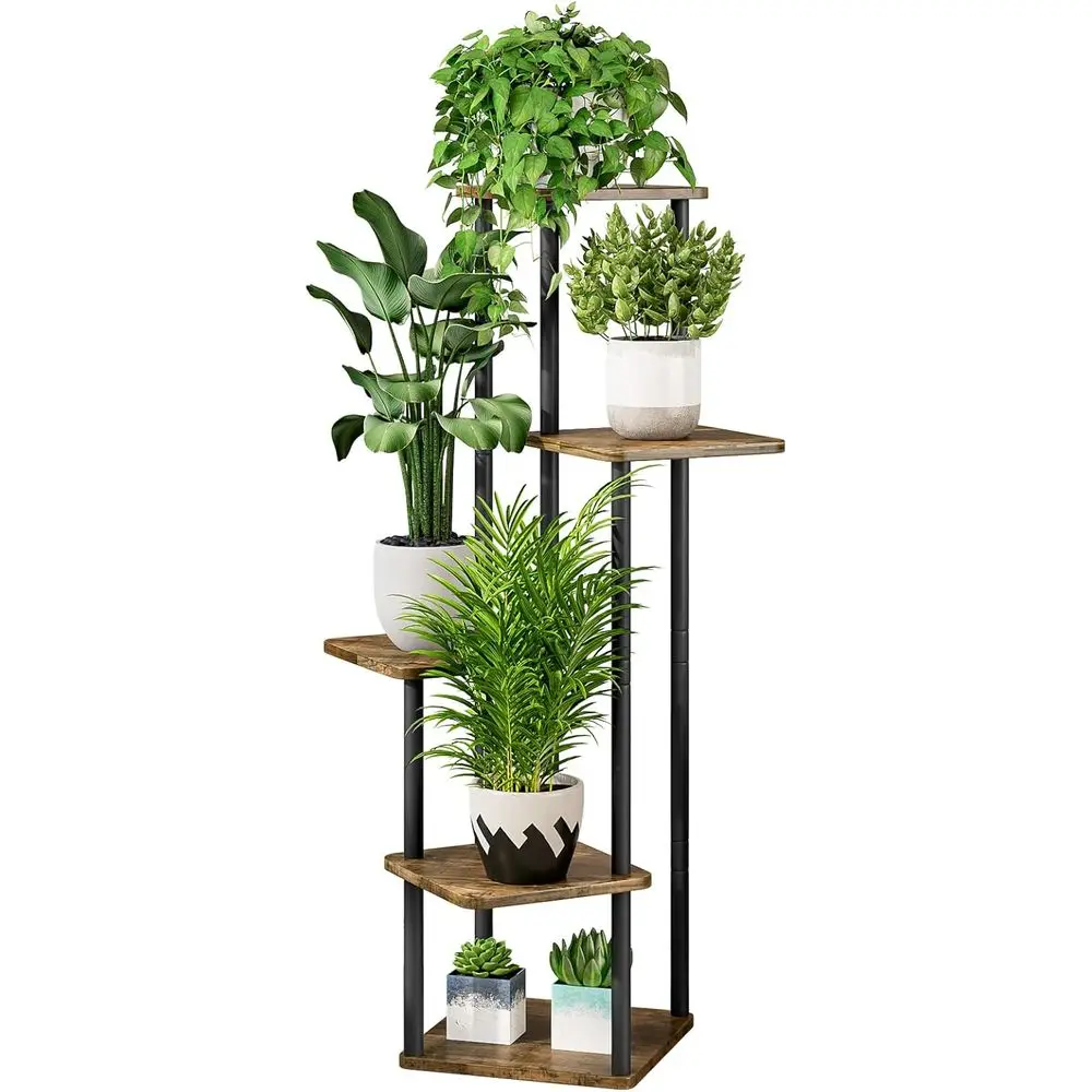 5 Tier Indoor Metal Plant Stand for Multiple Plants, Tall Holders, Patio Garden Living Room Balcony Bedroom, Black
5 Tier Indoor Metal Plant Stand for Multiple Plants, Tall Holders, Patio Garden Living Room Balcony Bedroom, Black