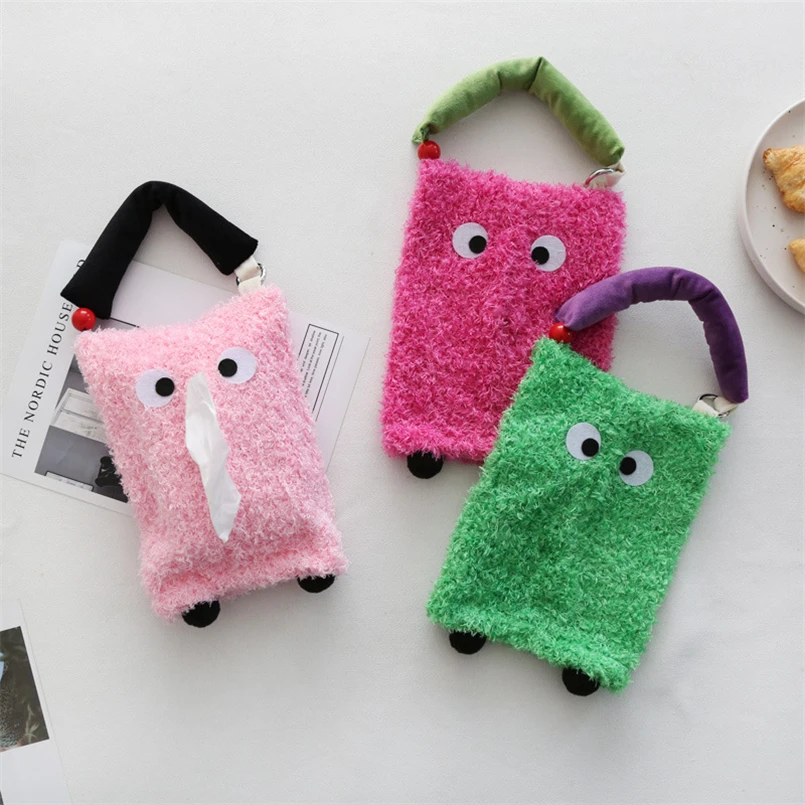Modern Hanging Car Tissue Bag Creative Tissue Bag Small Eyes Seat Living Room Paper Storage Box Dining Table Tissue Bag
Modern Hanging Car Tissue Bag Creative Tissue Bag Small Eyes Seat Living Room Paper Storage Box Dining Table Tissue Bag