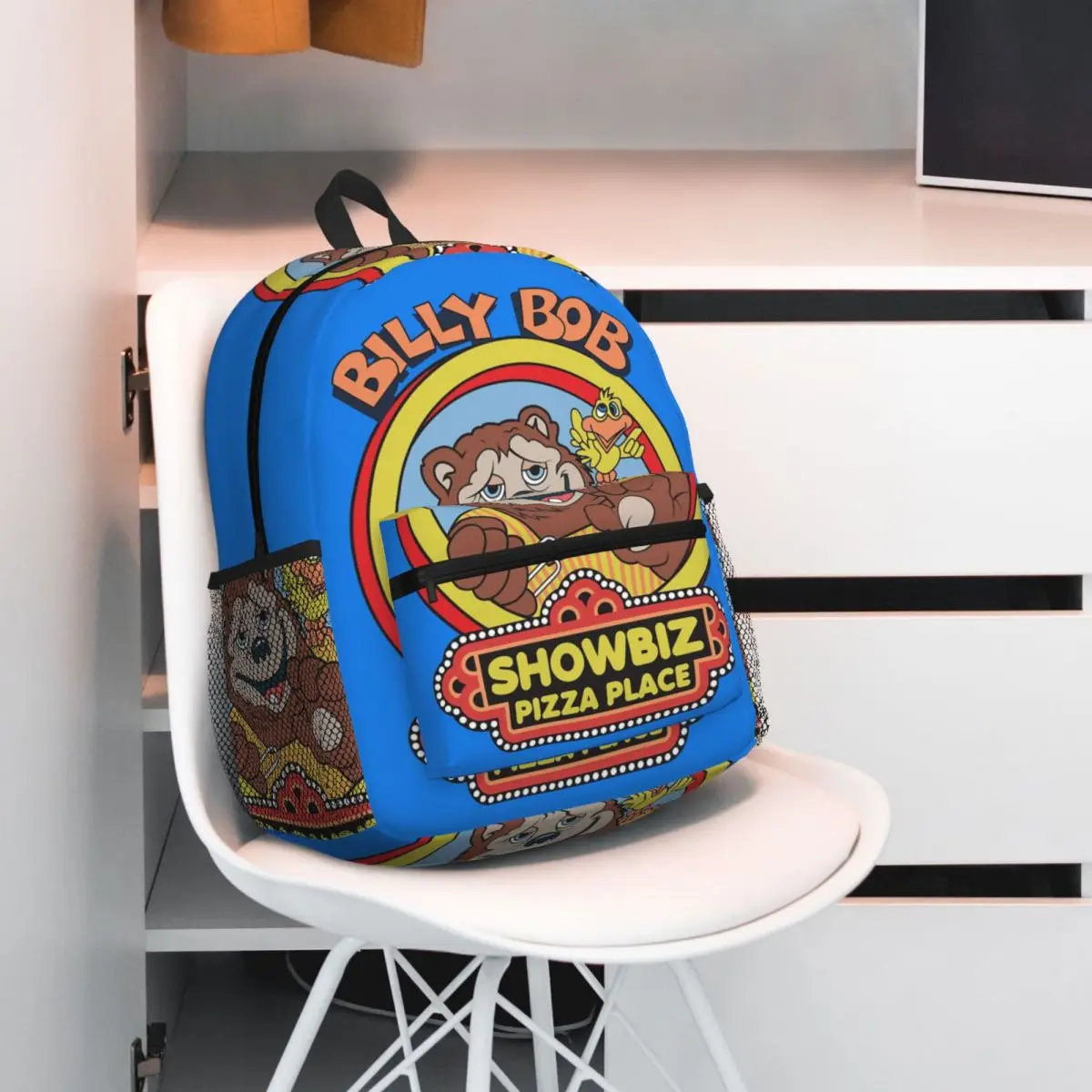 Showbiz Pizza Billy Bob Backpack Daypack Large Capacity Boys Girls BookBag School Bag Shoulder Bags for Men Women
Showbiz Pizza Billy Bob Backpack Daypack Large Capacity Boys Girls BookBag School Bag Shoulder Bags for Men Women