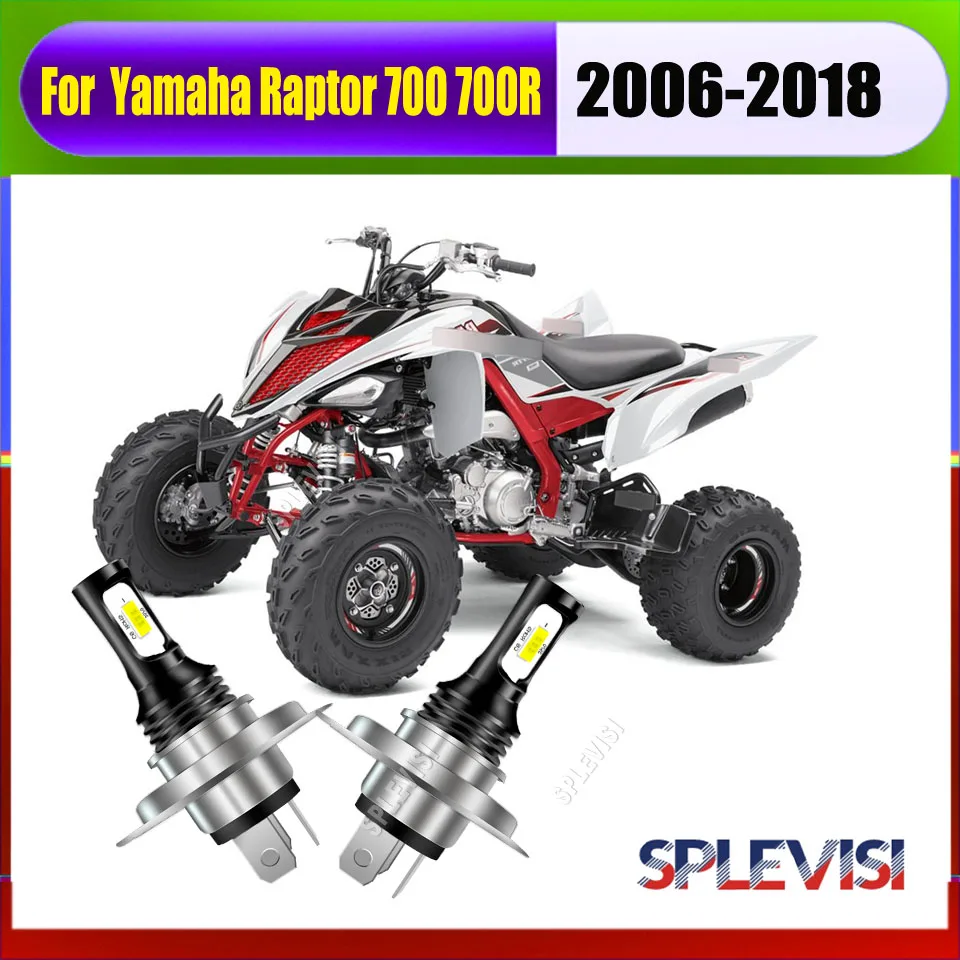 H4 HB2 LED Whtie Headlights Headlamp -to provide greater light output with less power Fit For Yamaha Raptor 700 700R 2006-2018
H4 HB2 LED Whtie Headlights Headlamp -to provide greater light output with less power Fit For Yamaha Raptor 700 700R 2006-2018