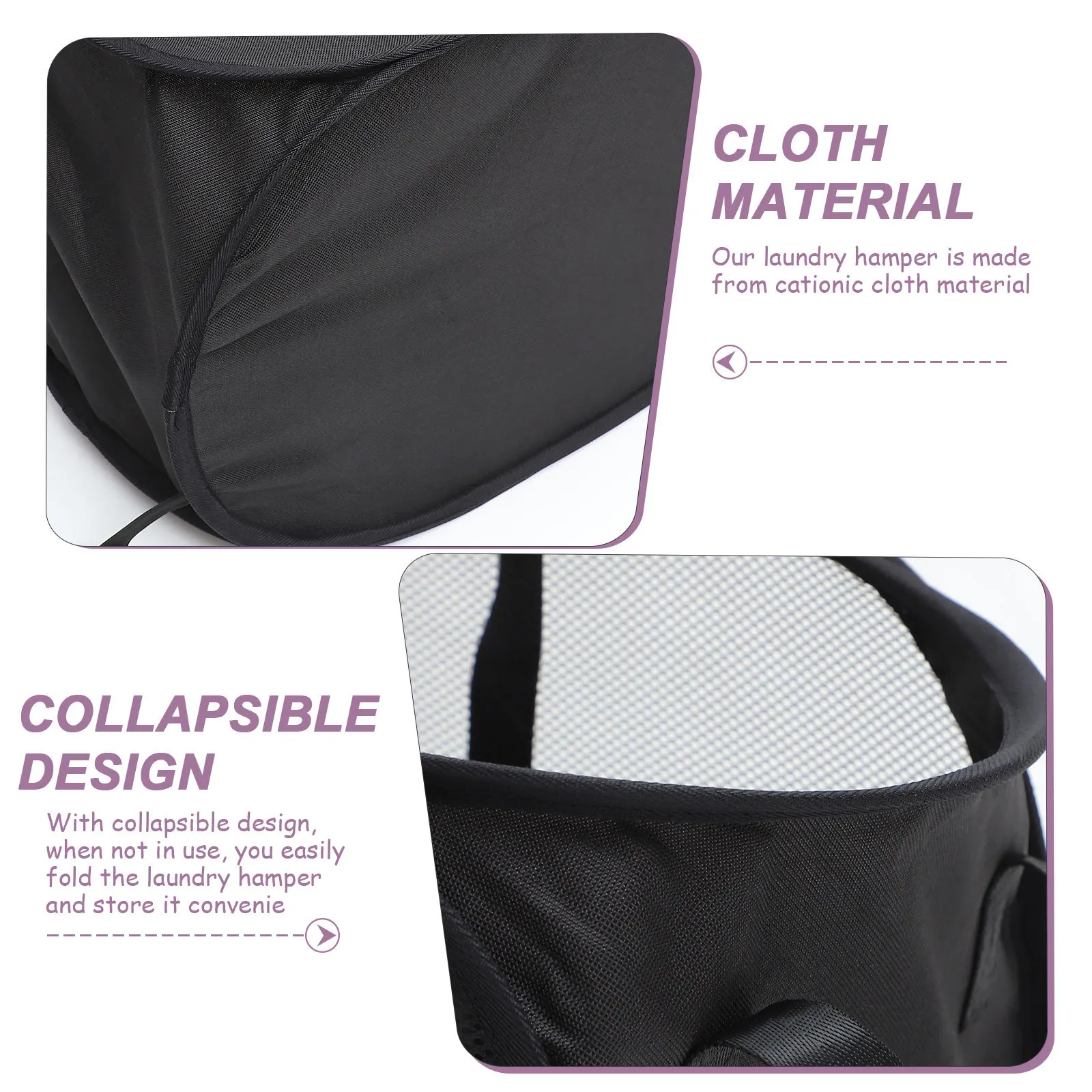 Portable Laundry Basket Foldable Large Capacity Dirty Clothes Storage Hamper For Bedroom Home Dorm Outdoor Travel Cationic
Portable Laundry Basket Foldable Large Capacity Dirty Clothes Storage Hamper For Bedroom Home Dorm Outdoor Travel Cationic