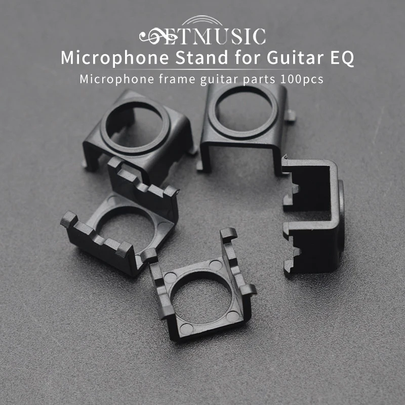 100pcs Microphone Stand for Guitar Equalizer Microphone Frame Guitar Parts Black
100pcs Microphone Stand for Guitar Equalizer Microphone Frame Guitar Parts Black