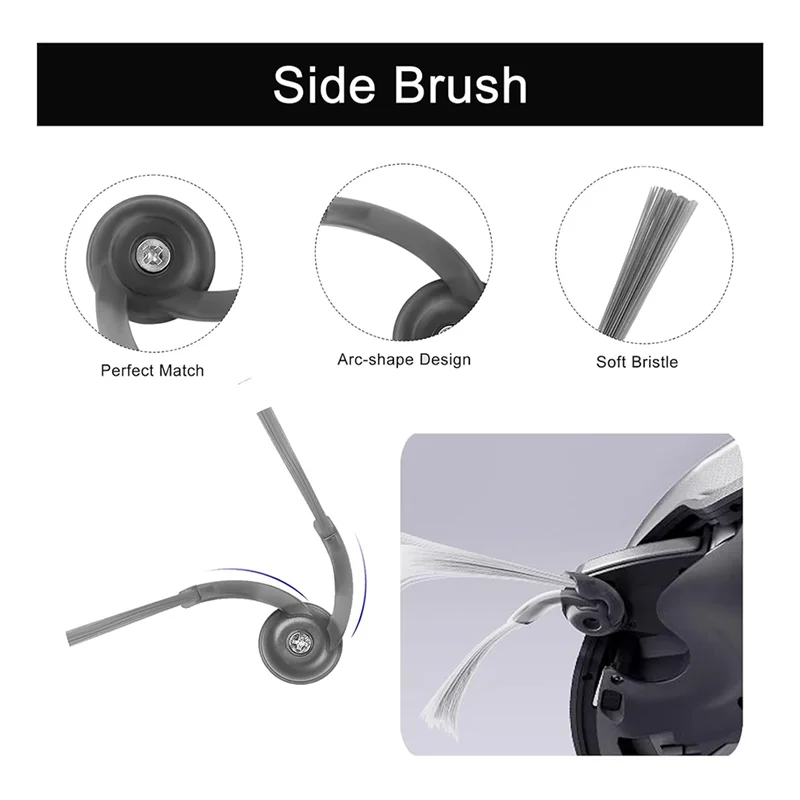 A23E-10 Pcs Side Brush For Dreame X50 Ultra / Dreame X50 Master / Dreame L50 Pro Ultra / MOVA V50 Ultra Vacuum
A23E-10 Pcs Side Brush For Dreame X50 Ultra / Dreame X50 Master / Dreame L50 Pro Ultra / MOVA V50 Ultra Vacuum