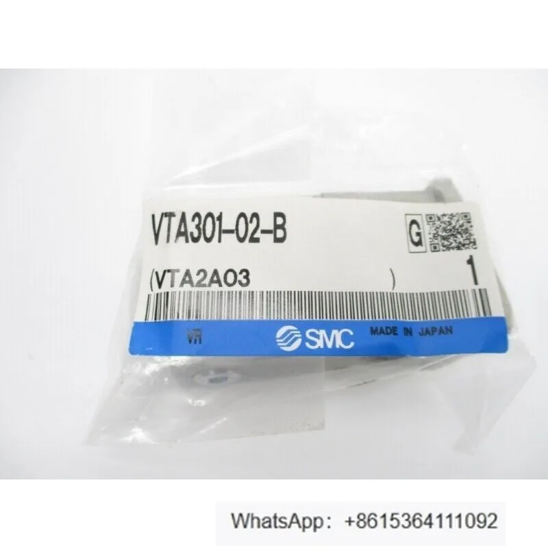 1 шт. абсолютно новый пневматический клапан VTA301-02
1 шт. абсолютно новый пневматический клапан VTA301-02