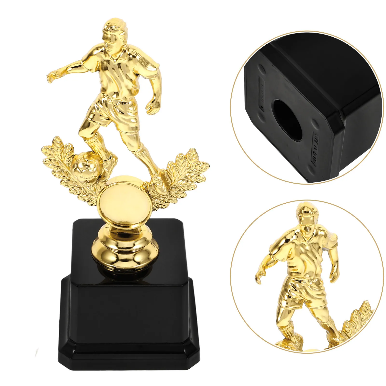 Plastic Soccer Trophy Smooth Texture Football Award for Sports Event Team Competition Winner Trophy Awards Plastic Trophies
Plastic Soccer Trophy Smooth Texture Football Award for Sports Event Team Competition Winner Trophy Awards Plastic Trophies