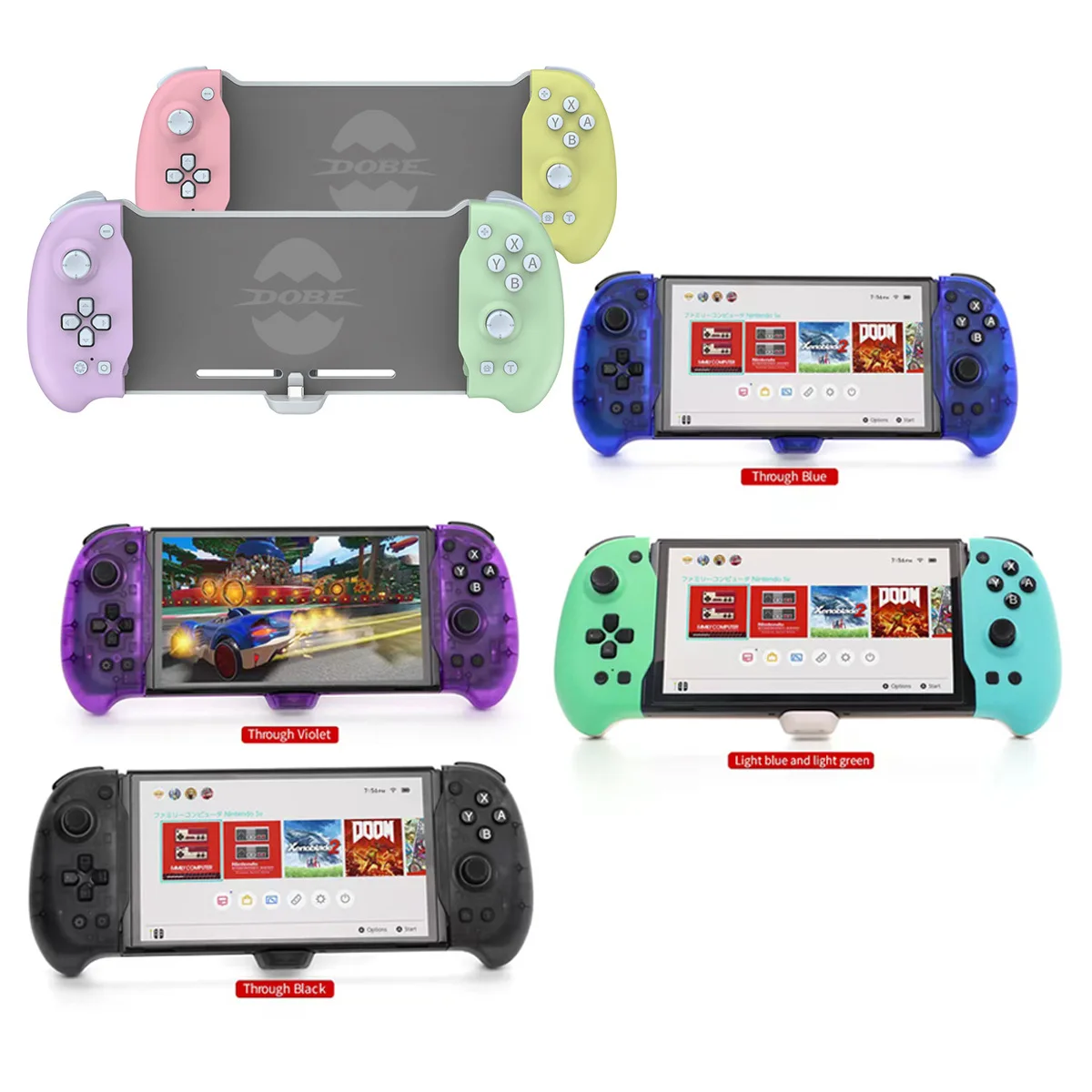 6colors TNS-1188 For Switch OLED Bluetooth Controller NS OLED Wireless Gamepad Joystick Plug-and-play vibration bracket gamepads
6colors TNS-1188 For Switch OLED Bluetooth Controller NS OLED Wireless Gamepad Joystick Plug-and-play vibration bracket gamepads