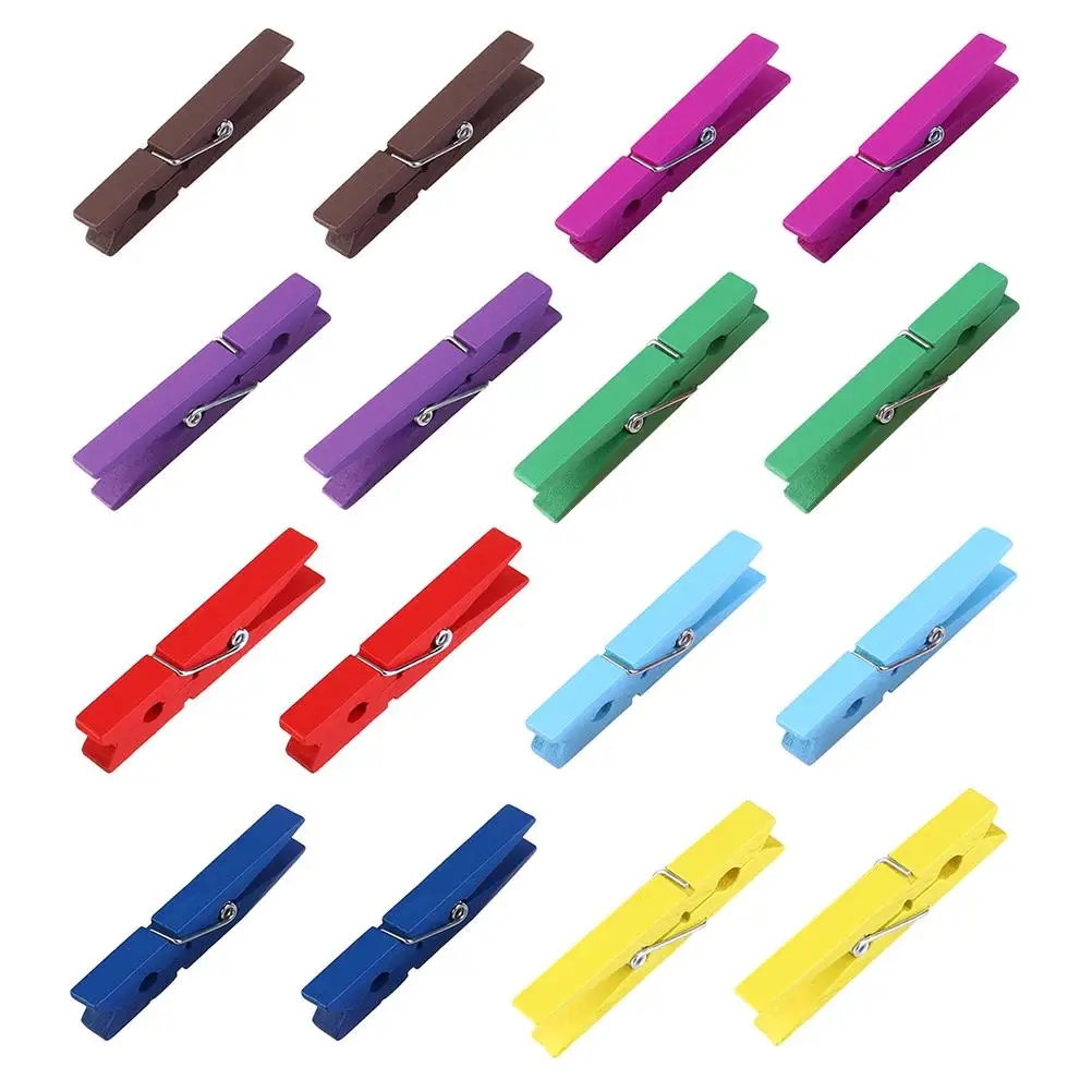 40pcs Wooden Clothespins Hardwood Metal Lightweight Random Color 29x04x06inch Quilt Duvet Pegs Household Storage
40pcs Wooden Clothespins Hardwood Metal Lightweight Random Color 29x04x06inch Quilt Duvet Pegs Household Storage