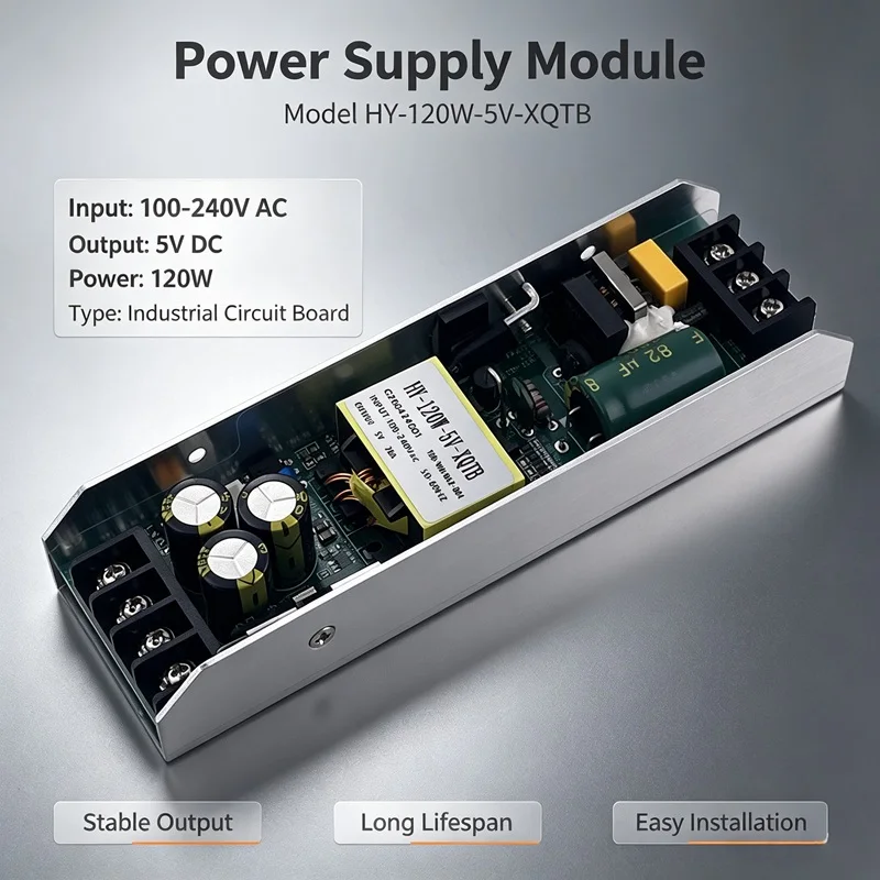 HY-120W-5V-XQTB Power Supply 5V 120W LED BAR Stage Equipment Accessories Switch Power Board
HY-120W-5V-XQTB Power Supply 5V 120W LED BAR Stage Equipment Accessories Switch Power Board