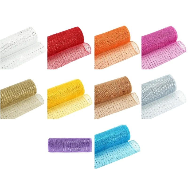 29.52ft Christmas Wide Poly-Mesh Decorative Mesh Glittered Ribbons for Christmas Dropsale
29.52ft Christmas Wide Poly-Mesh Decorative Mesh Glittered Ribbons for Christmas Dropsale
