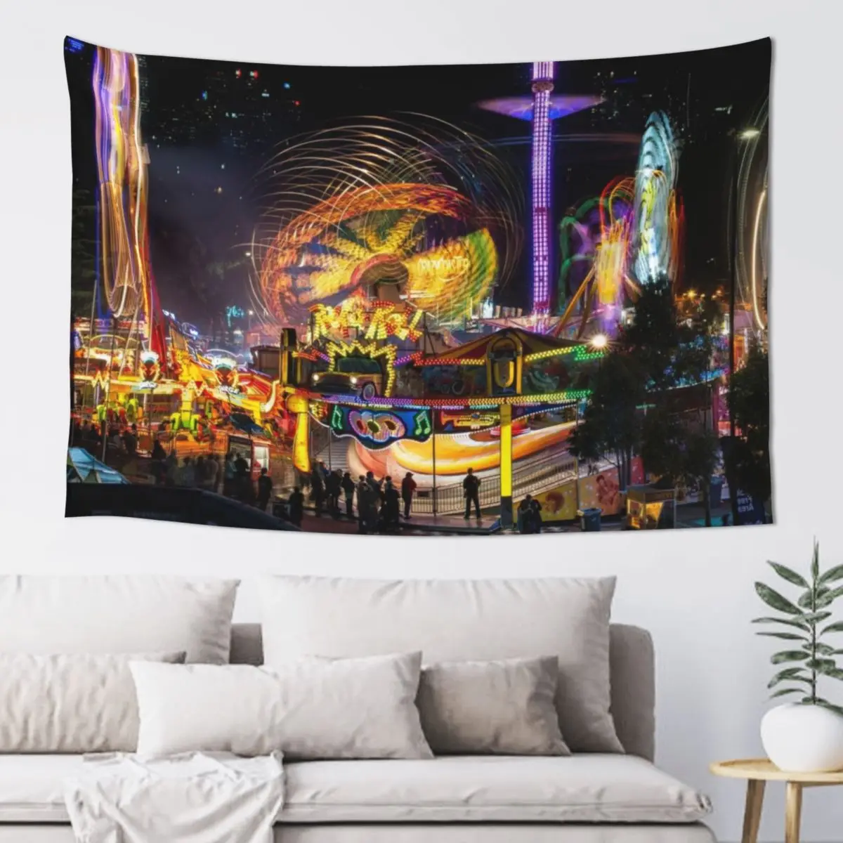 Fairground Attraction (diptych - left side) Tapestry Home And Comfort Decor Wall Decor Decorative Wall Tapestry
Fairground Attraction (diptych - left side) Tapestry Home And Comfort Decor Wall Decor Decorative Wall Tapestry