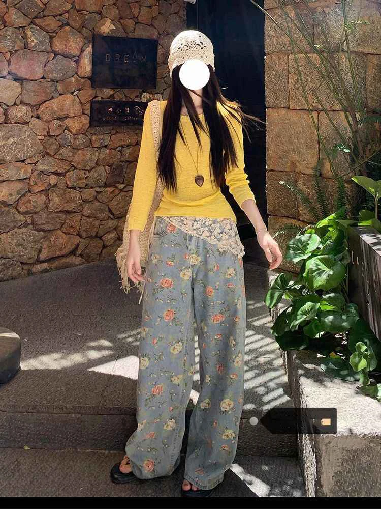 Oversized American Retro Print Jeans Women Summer New High Waist Loose Straight Wide Leg Pants Fashion Street Style Denim Pants
Oversized American Retro Print Jeans Women Summer New High Waist Loose Straight Wide Leg Pants Fashion Street Style Denim Pants