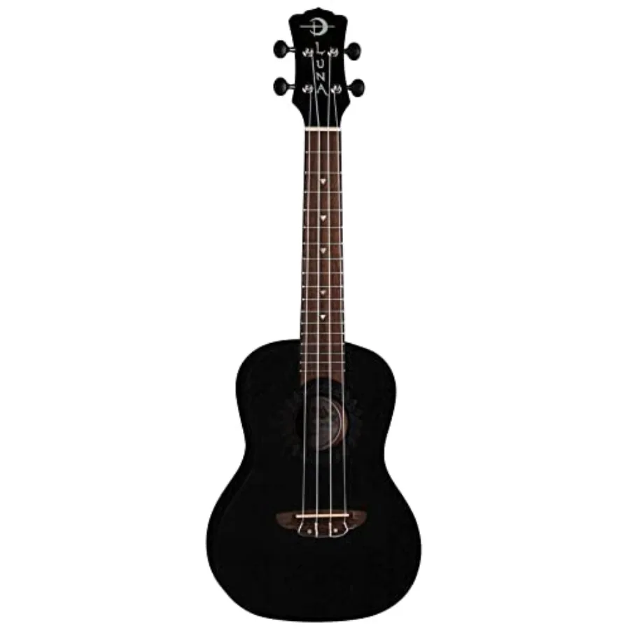 Vintage Mahogany Concert Ukulele in Black Satin with Warm Tone and Smooth Playability
Vintage Mahogany Concert Ukulele in Black Satin with Warm Tone and Smooth Playability