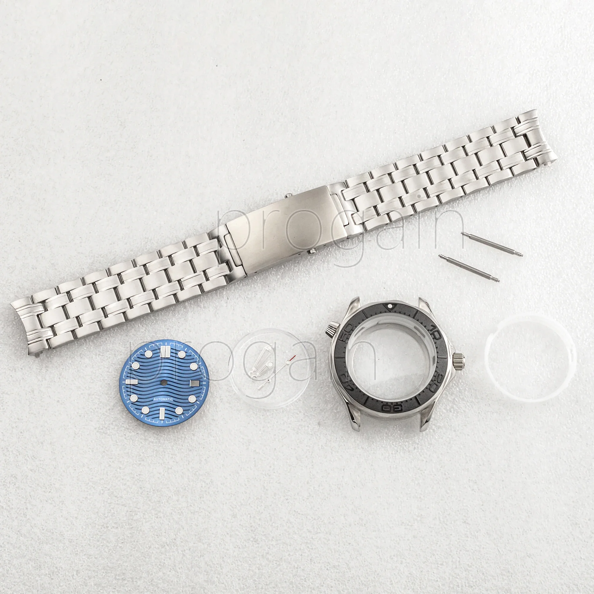 Seamaster 300 Watch Case Strap Dial Pointers Stainless Steel Waterproof Parts fit NH35 Automatic Movement watch Accessories
Seamaster 300 Watch Case Strap Dial Pointers Stainless Steel Waterproof Parts fit NH35 Automatic Movement watch Accessories