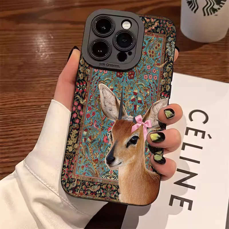 Pop Vintage Deer Silicone Pattern Phone Case For Samsung S25 S24 Ultra S22 S23 S21 FE A56 A55 5G A54 A53 A16 A15 A14 A34 Cases C
Pop Vintage Deer Silicone Pattern Phone Case For Samsung S25 S24 Ultra S22 S23 S21 FE A56 A55 5G A54 A53 A16 A15 A14 A34 Cases C
