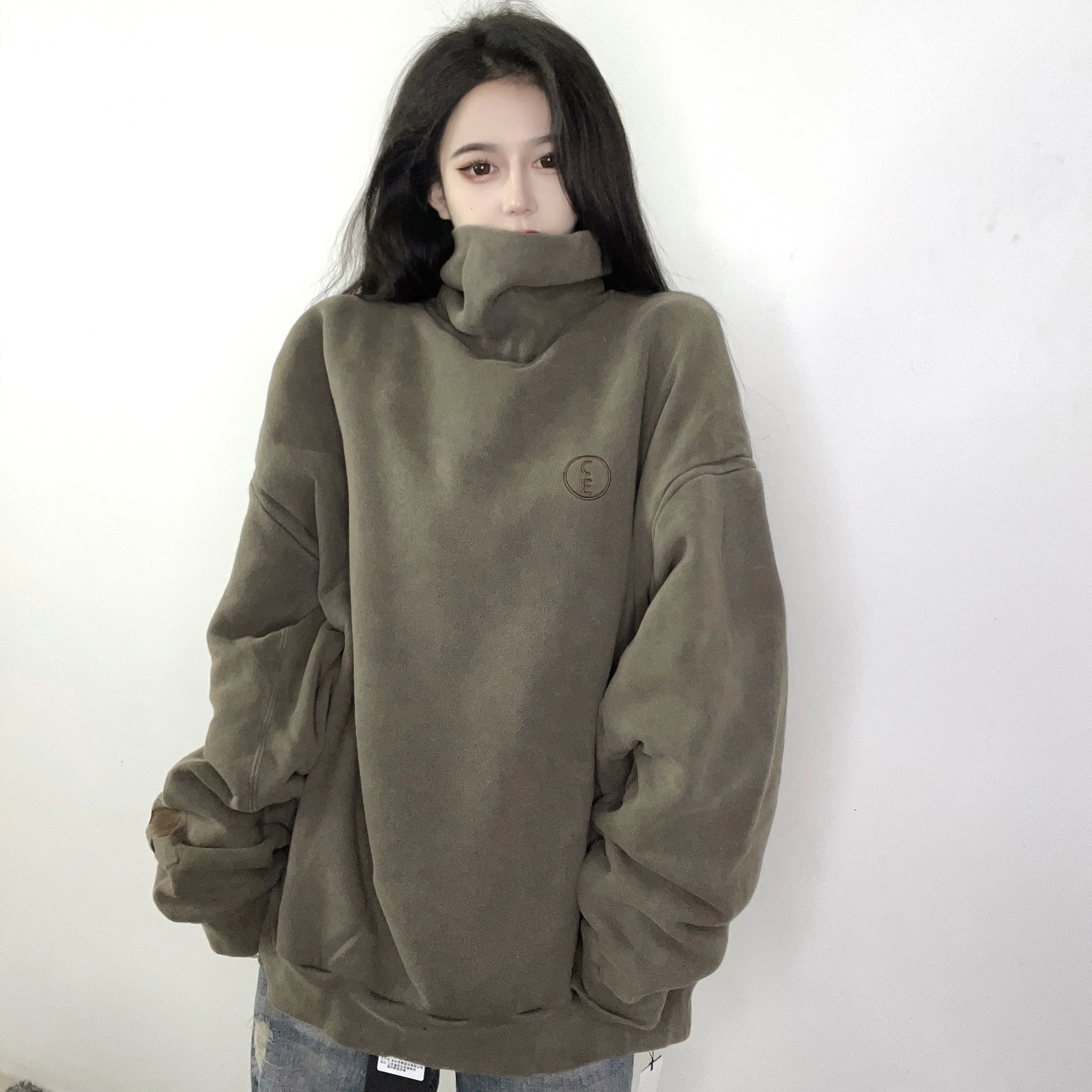 LIFE CAVEMPT Fce Lined Thiened Autumn Winter Long Sve Hatl Sweatirt Embroidered Color Trendy Brand Student...
LIFE CAVEMPT Fce Lined Thiened Autumn Winter Long Sve Hatl Sweatirt Embroidered Color Trendy Brand Student...