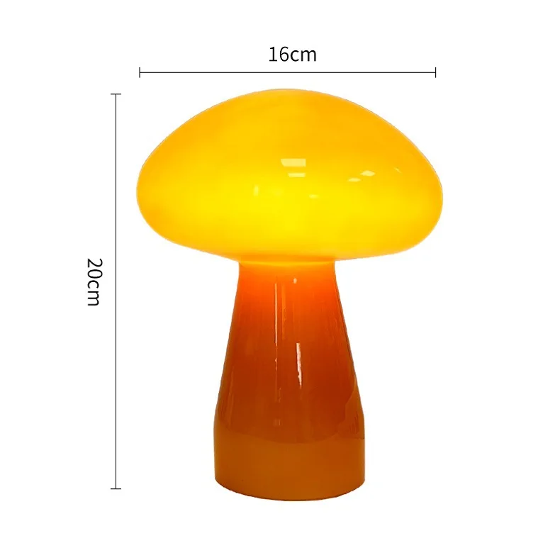 Modern Light Luxury Simple Atmosphere Glass Mushroom Desk Lamp Personalized Art Design Desk Lamp Ornament
Modern Light Luxury Simple Atmosphere Glass Mushroom Desk Lamp Personalized Art Design Desk Lamp Ornament