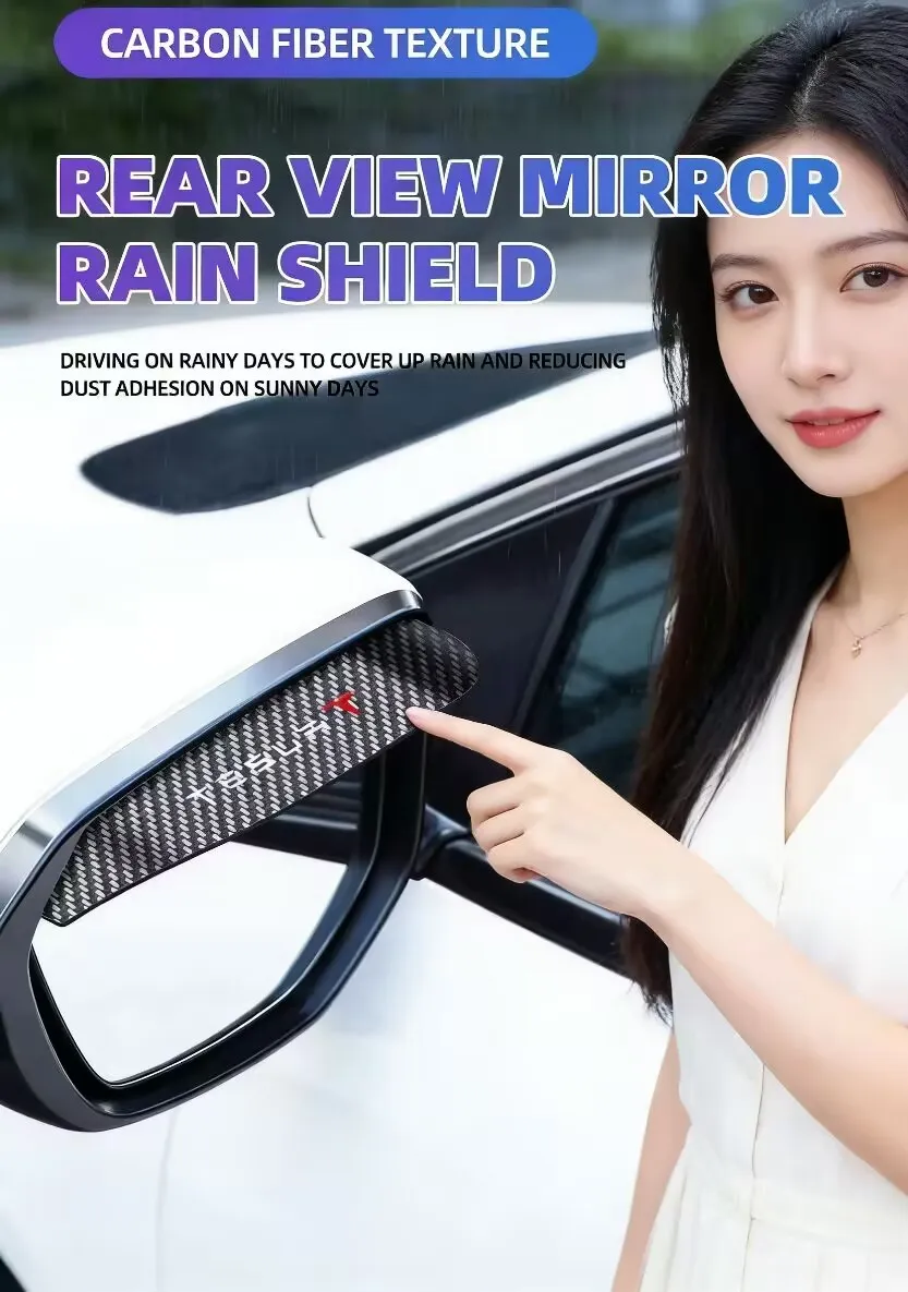 Комплект из 2 шт. накладок на зеркала заднего вида для автомобиля, с защитой от дождя, с узором под карбон, для моделей 3, Y, X, S, автоаксессуары
Комплект из 2 шт. накладок на зеркала заднего вида для автомобиля, с защитой от дождя, с узором под карбон, для моделей 3, Y, X, S, автоаксессуары
