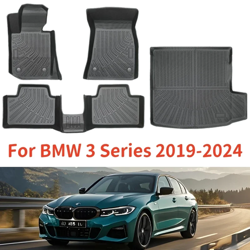 Для седана BWM 3 серии 2019-2024 Коврики и коврик в багажник из ТПЭ, всепогодные напольные вкладыши Коврики для спинки TPE Heavy Duty Pad
Для седана BWM 3 серии 2019-2024 Коврики и коврик в багажник из ТПЭ, всепогодные напольные вкладыши Коврики для спинки TPE Heavy Duty Pad