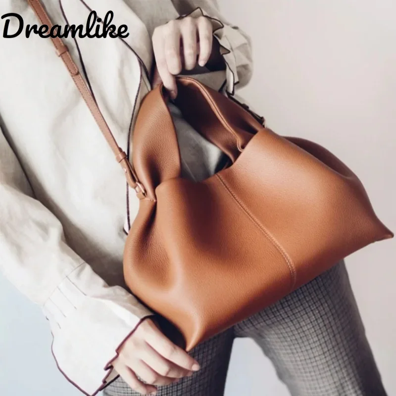 Genuine Leather Cloud Bag Light Luxury French Dumpling Bag European and American Retro High-end Handbag Women's Crossbody Bag
Genuine Leather Cloud Bag Light Luxury French Dumpling Bag European and American Retro High-end Handbag Women's Crossbody Bag