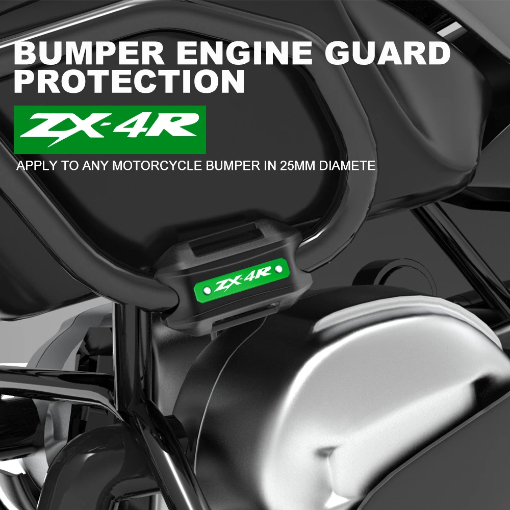 2022 Motorcycle 25mm Crash Bar Bumper Engine Guard Protection Decorative Block For Kawasaki ZX4R ZX-4R ZX4 R ninja400 2023
2022 Motorcycle 25mm Crash Bar Bumper Engine Guard Protection Decorative Block For Kawasaki ZX4R ZX-4R ZX4 R ninja400 2023