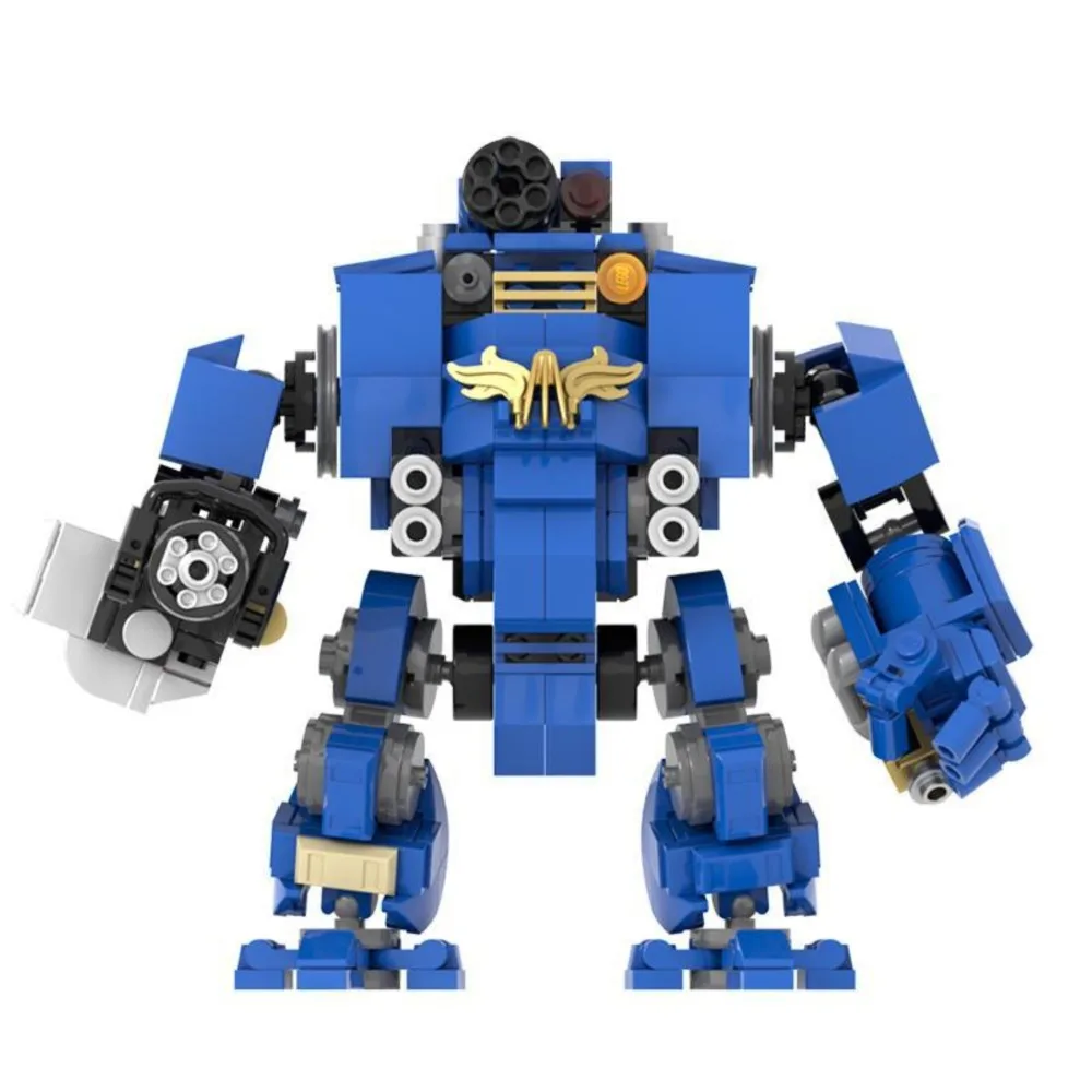 Mech Warrior Model 447PCS Building Kit Small Particle Assembly Blocks Robot Collectible Toy Gift for Kids Adults
Mech Warrior Model 447PCS Building Kit Small Particle Assembly Blocks Robot Collectible Toy Gift for Kids Adults