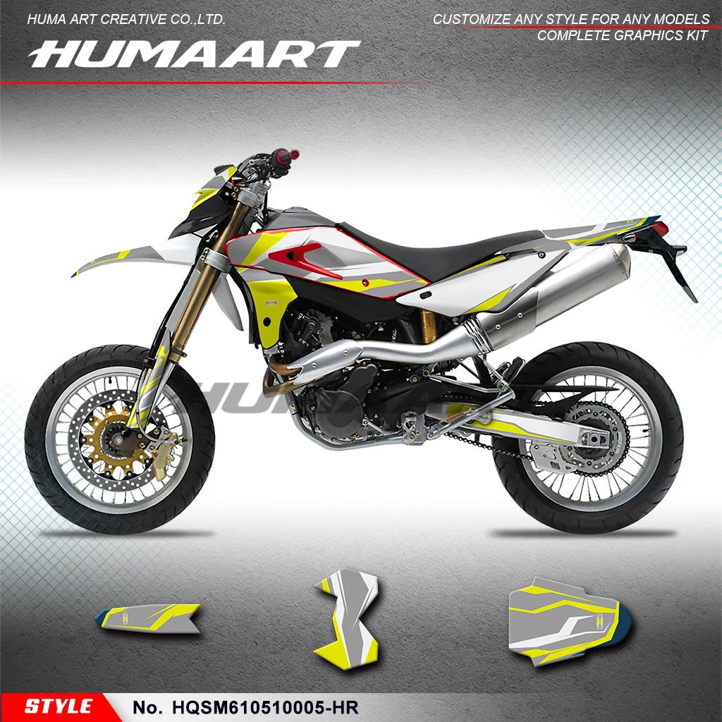 Набор наклеек huпера MX Decal для Husqvarna SM 610 2005 2006 2007 2008 2009, HQSM610510005-HR
Набор наклеек huпера MX Decal для Husqvarna SM 610 2005 2006 2007 2008 2009, HQSM610510005-HR