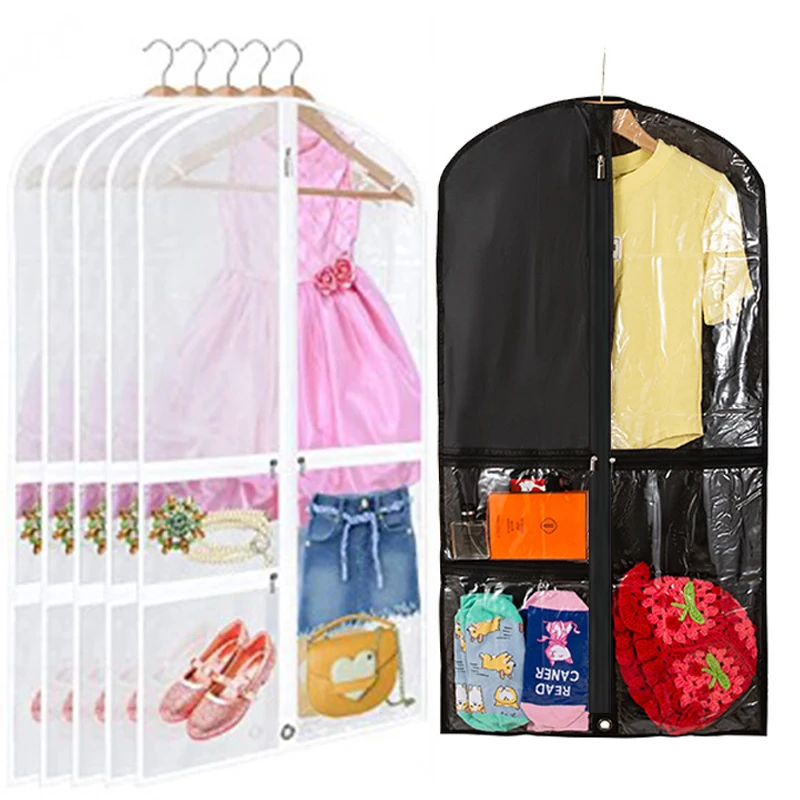 Dance Garment Bags For Dancers With Clear Zipper Pockets Travel Storage Full Zipper for Suits Dress Cover Hanging Garment Bag
Dance Garment Bags For Dancers With Clear Zipper Pockets Travel Storage Full Zipper for Suits Dress Cover Hanging Garment Bag