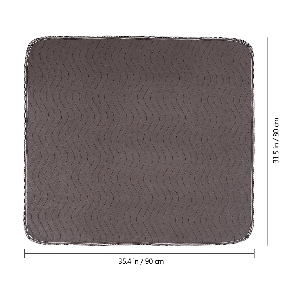 Reusable Pet Pee Pads Large Size Fast Absorbing Waterproof Washable Mat for Bed Wetting Mattress Protection Coffee
Reusable Pet Pee Pads Large Size Fast Absorbing Waterproof Washable Mat for Bed Wetting Mattress Protection Coffee