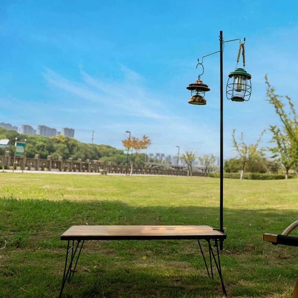Aluminum Alloy Camping Lamp Rod Adjustable Polyester Folding Lamp Stand Hanging Support Easily Assemble Portable Lantern Holder
Aluminum Alloy Camping Lamp Rod Adjustable Polyester Folding Lamp Stand Hanging Support Easily Assemble Portable Lantern Holder