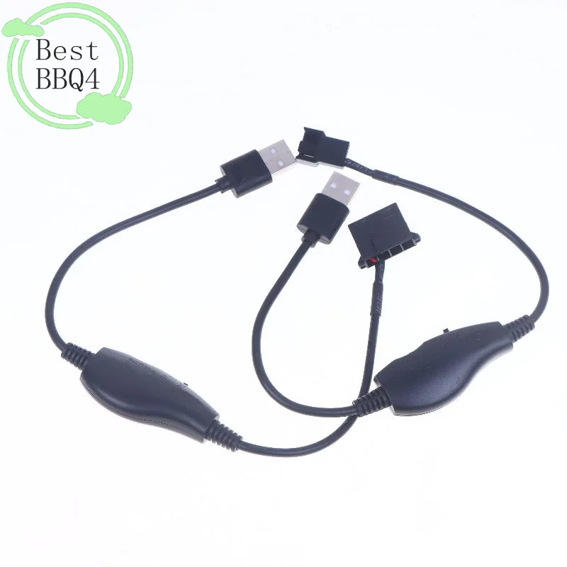 Кабель-переходник USB на 4-контактный PWM (5В в 12В) для вентиляторов с регулировкой скорости
Кабель-переходник USB на 4-контактный PWM (5В в 12В) для вентиляторов с регулировкой скорости