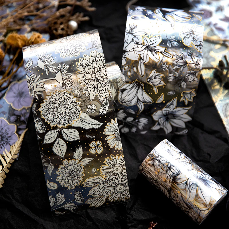 Yoofun 7x200cm Aesthetic PET Flower Tape for Card Making Journal Scrapbooking Decoration Floral Masking Tape Stationery
Yoofun 7x200cm Aesthetic PET Flower Tape for Card Making Journal Scrapbooking Decoration Floral Masking Tape Stationery