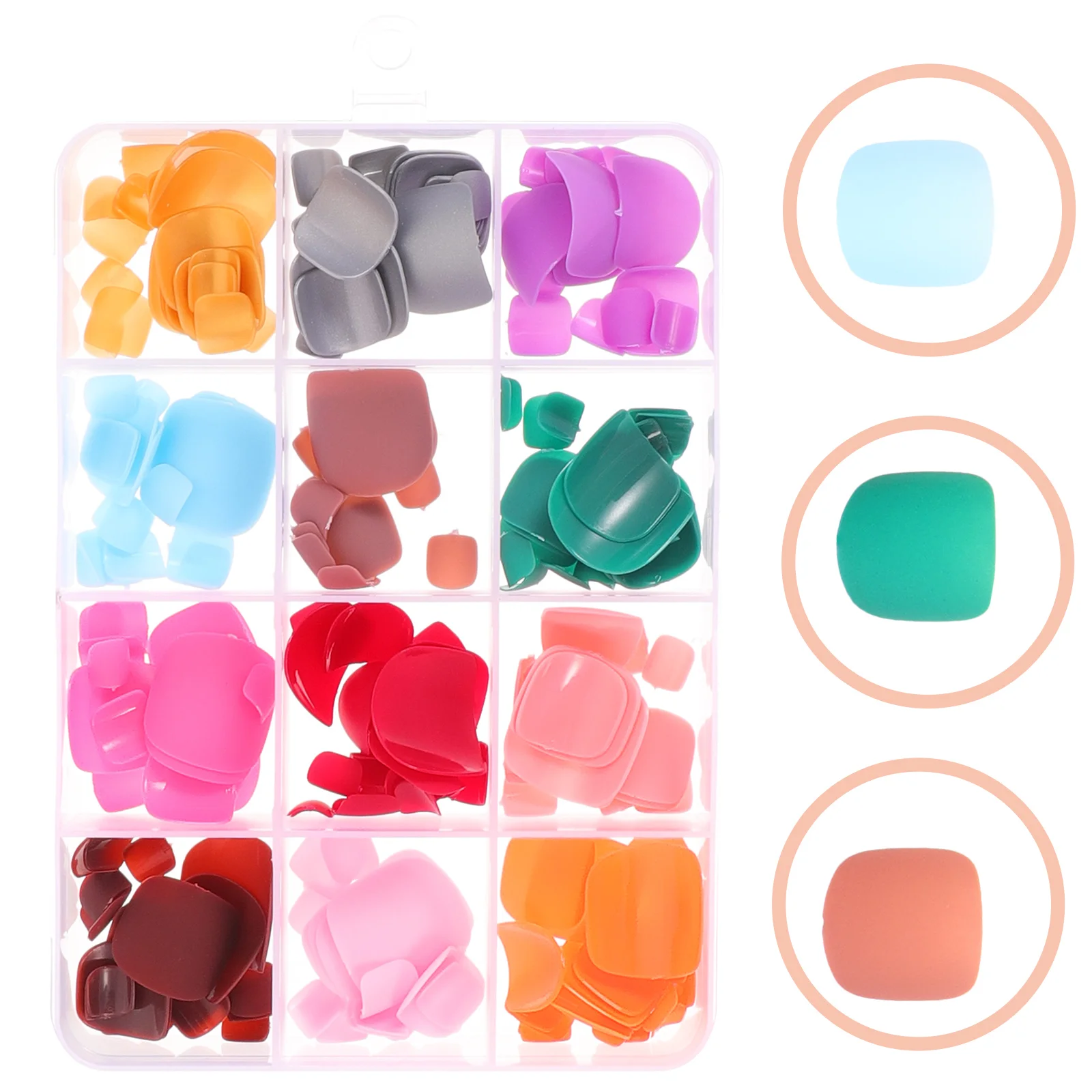 Frosted Fake Nails for Toe False Tips Short Full Cover Pedicure Decoration Water Drop Toenails
Frosted Fake Nails for Toe False Tips Short Full Cover Pedicure Decoration Water Drop Toenails