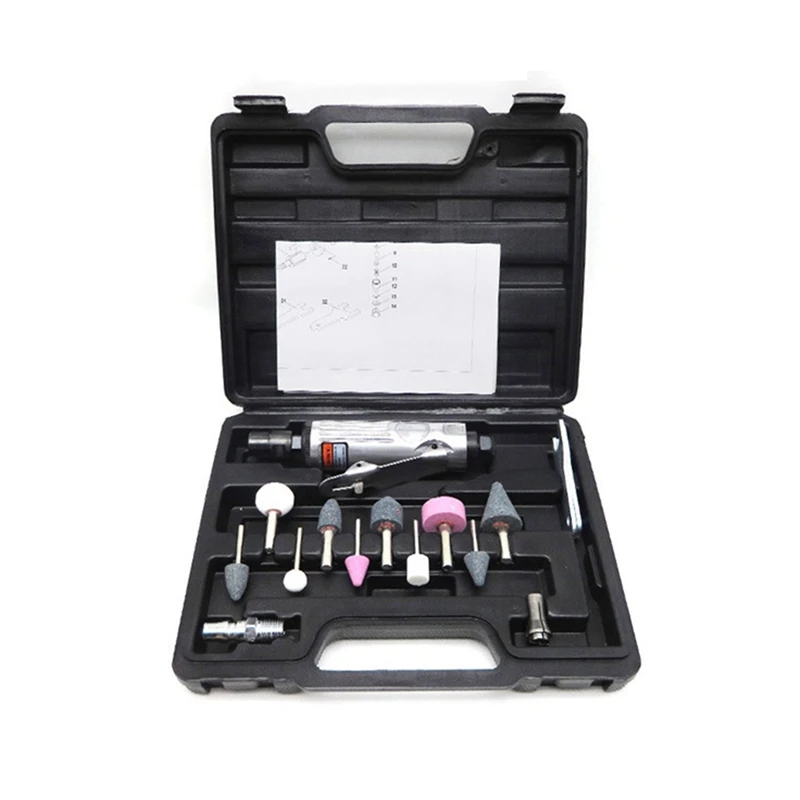 1 Set Pneumatic Engraving And Grinding Machine Combination Set Easy To Remove Durable In Use 1/4 Inch
1 Set Pneumatic Engraving And Grinding Machine Combination Set Easy To Remove Durable In Use 1/4 Inch