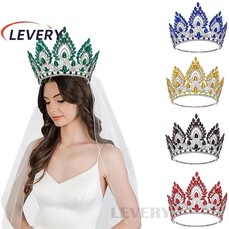 Levery Adjustable Crystal Queen Tiaras and Crowns for Women Beauty Diadem Hair Ornaments
Levery Adjustable Crystal Queen Tiaras and Crowns for Women Beauty Diadem Hair Ornaments
