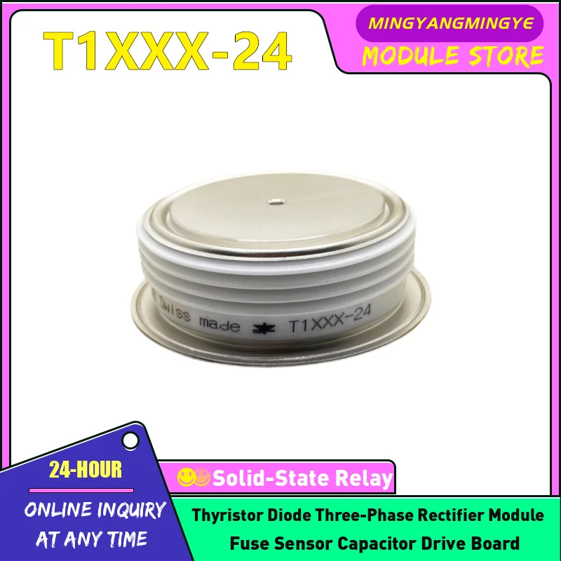 Thyristor module T880N12TOF T880N18TOF T880N14TOF T1XXX-24 T880N16TOF NEW ORIGINAL IN STOCK
Thyristor module T880N12TOF T880N18TOF T880N14TOF T1XXX-24 T880N16TOF NEW ORIGINAL IN STOCK