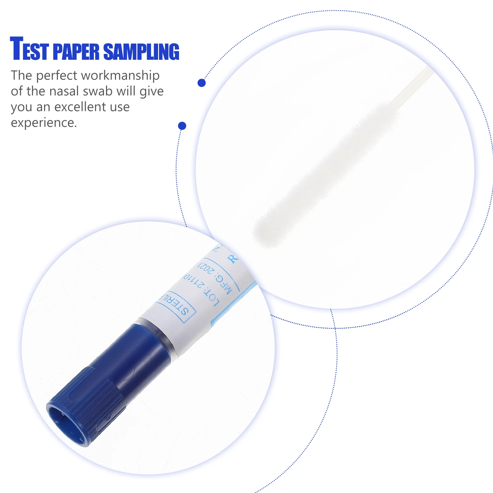 50 Sets Disposable Nasal Swabs Flocked Specimen Collection Portable Sampling Sterile Testing Lightweight Practical Craftsmanship
50 Sets Disposable Nasal Swabs Flocked Specimen Collection Portable Sampling Sterile Testing Lightweight Practical Craftsmanship