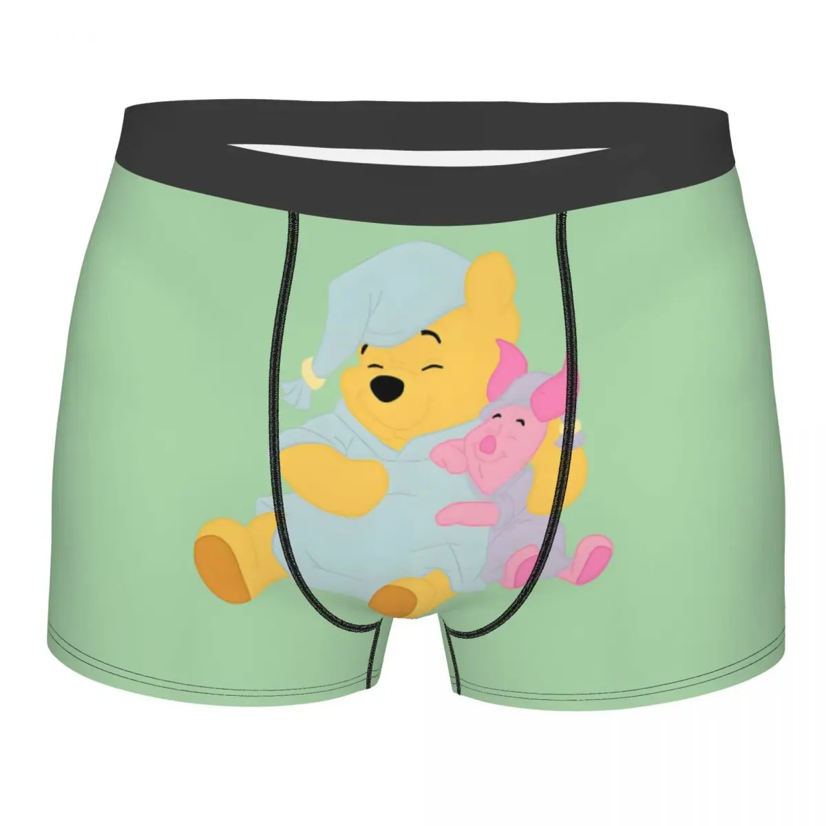 Мужские шорты-боксеры с изображением поросят и друзей на заказ, нижнее белье с 3D принтом, трусы, эластичные трусы
Мужские шорты-боксеры с изображением поросят и друзей на заказ, нижнее белье с 3D принтом, трусы, эластичные трусы