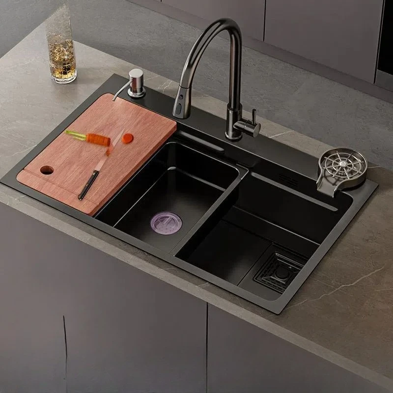 Kitchen Sink Vegetable Basin Nano Single Slot Stainless Steel Undercounter Dishwasher Household Vegetable Basin Full Set
Kitchen Sink Vegetable Basin Nano Single Slot Stainless Steel Undercounter Dishwasher Household Vegetable Basin Full Set