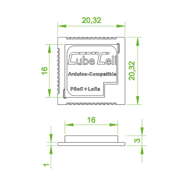 Превосходные разработки Iot Solutions с SX1262 Cubecell Lora Node AM02 для Arduino, частота 433-510 МГц
Превосходные разработки Iot Solutions с SX1262 Cubecell Lora Node AM02 для Arduino, частота 433-510 МГц