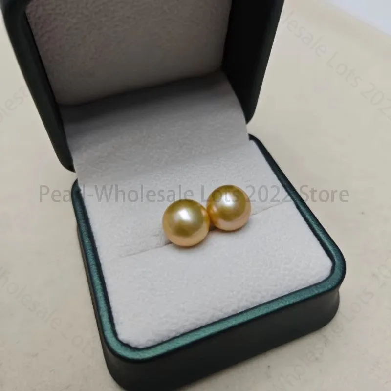 Natural Pair of Natural 10-11mm Genuine Gold Loose Pearl Free Shiping for Women Making Pendant Rings Earring Wedding Gifts AAA
Natural Pair of Natural 10-11mm Genuine Gold Loose Pearl Free Shiping for Women Making Pendant Rings Earring Wedding Gifts AAA
