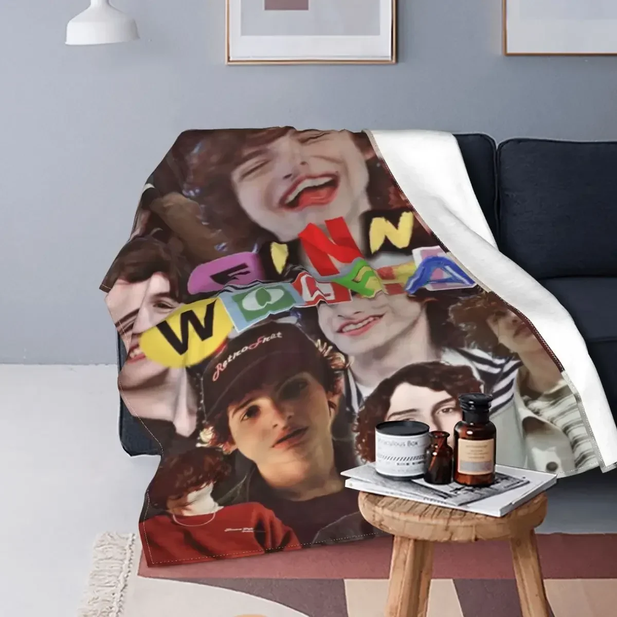 Collage Finn Wolfhard Blanket Flannel Spring Autumn Actor Breathable Soft Throw Blanket for Bedding Bedroom Bedspread
Collage Finn Wolfhard Blanket Flannel Spring Autumn Actor Breathable Soft Throw Blanket for Bedding Bedroom Bedspread